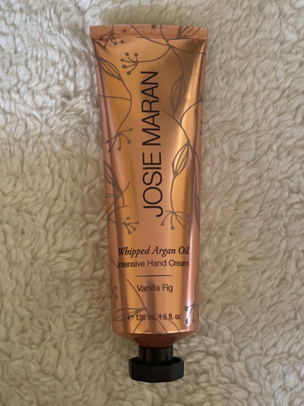JOSIE MARAN Vanilla Fig Whipped Argan Oil Hand Cream